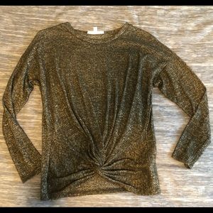 NWOT Women’s Gaze Marled 3/4 Sleeve Top